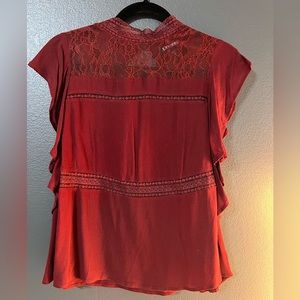 Express Red Blouse